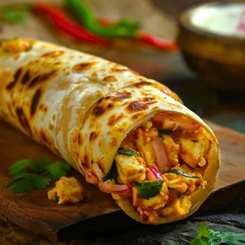 Paneer Kathi Roll