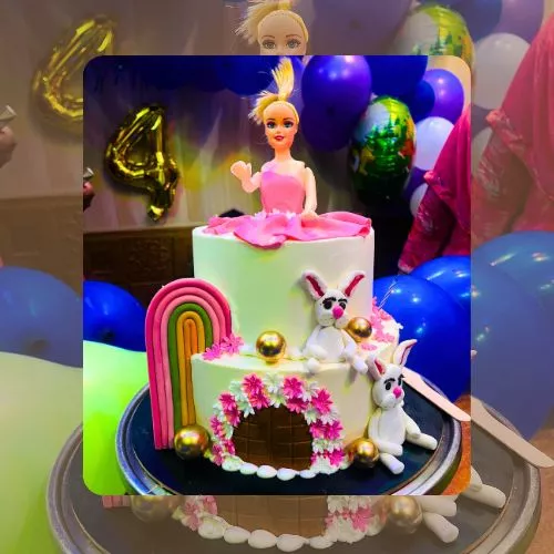 Barbie Doll Cake